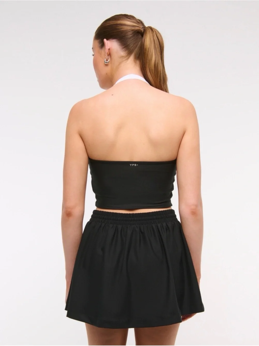 Abercrombie & Fitch YPB sculptLUX Halter Tank -